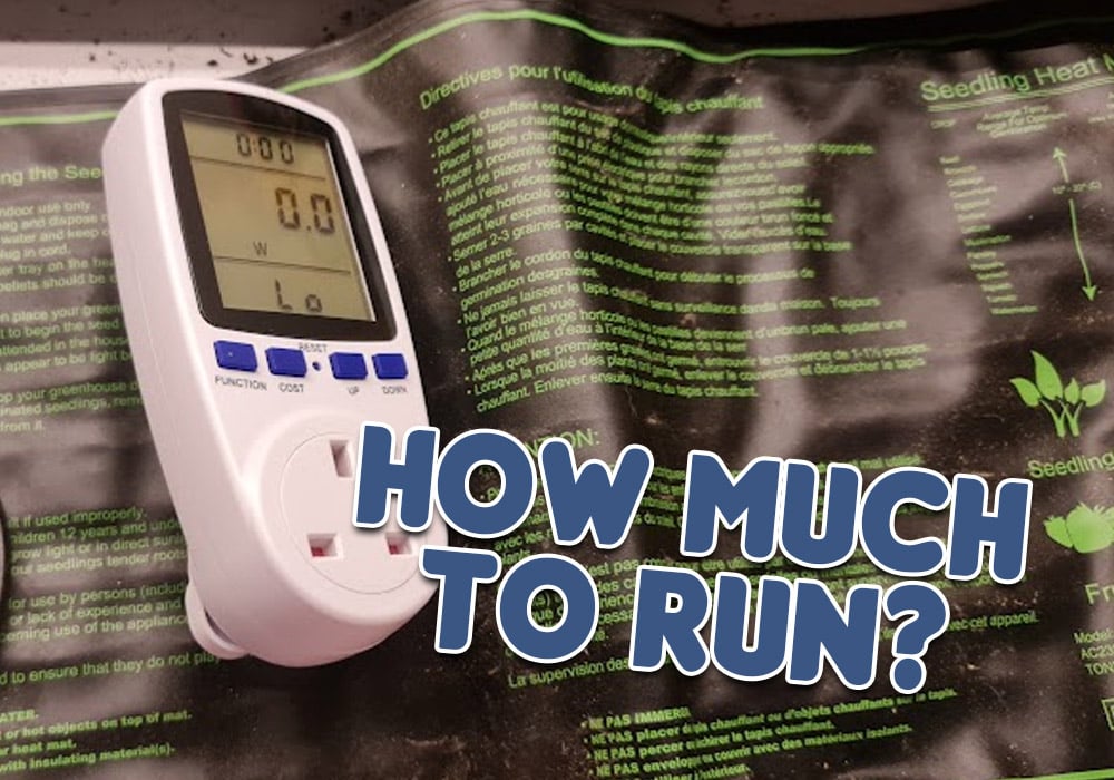 How Much Does A Seed Mat Cost To Run