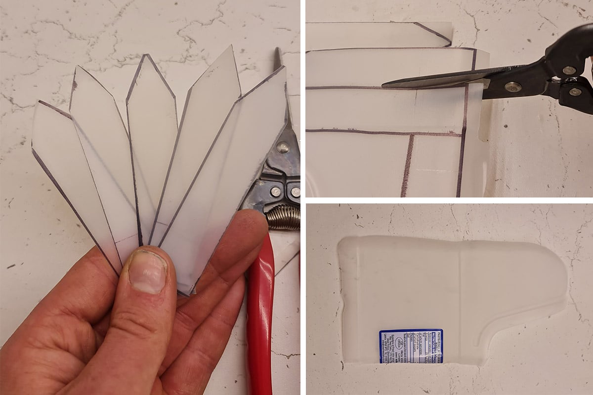 Making Milk Bottle Seed Labels