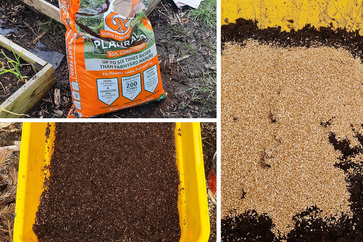 My DIY Potting Soil Mix